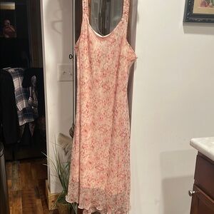 Dress Barn Floral Pink Dress